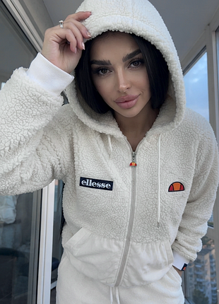 Костюм кофта тедді ellesse+штани двухсторонній фліс ellesse