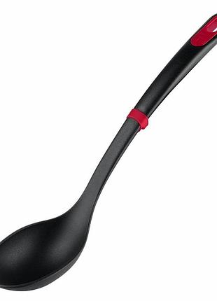 Ложка tefal ingenio+, пластик, червоно-чорний