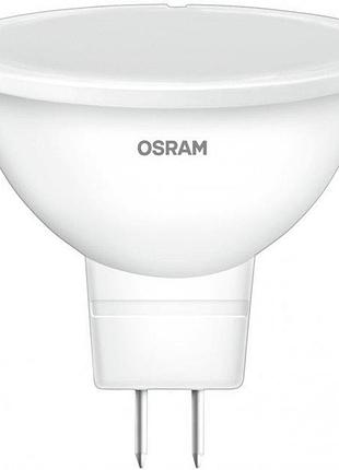 Лампа osram led gu5.3 6вт 3000к 480лм mr1650 value