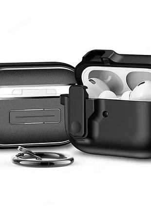 Чехол primo secure case для наушников airpods pro 2 - black
