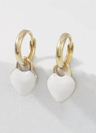 Сережки серця