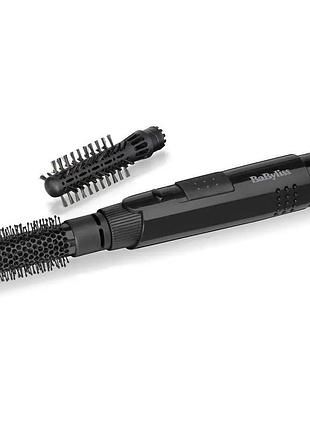 Фен-щетка babyliss, 300вт, 2 режима, холл. обдув, 2 насадки, черный