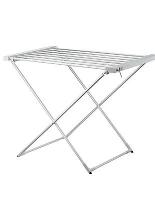 Сушарка для білизни електрична zerix comfort edc-5293-silver 120w, 220-240v (zx6216)