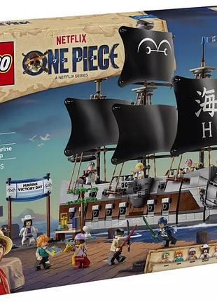 Конструктор lego one piece морской боевой корабль гарпа