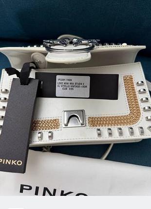 Сумка для жінок pinko біла 3