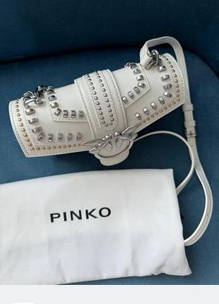 Сумка для жінок pinko біла 6