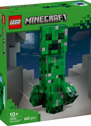 Конструктор lego minecraft крипер