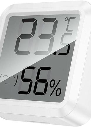 Термогигрометр hoco hx42 с lcd-дисплеем, измерением температуры и влажности - white