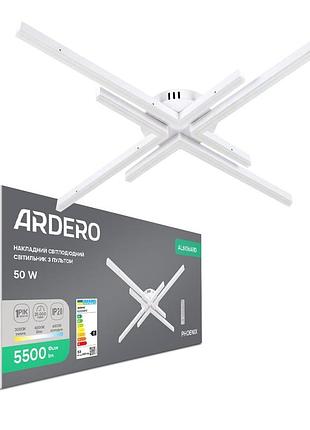 Світлодіодний накладний світильник ardero al6106ard phoenix 50вт білий