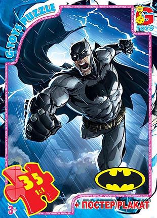 Пазлы тм "g-toys" из серии "бэтмен", 35 эл. (bat01)