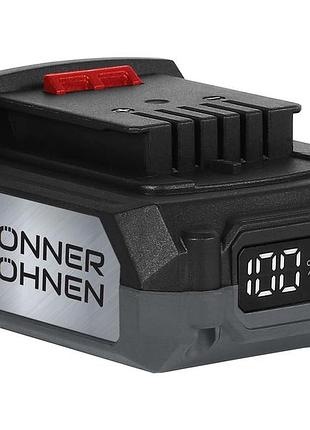 Акумулятор konner&sohnen ks 20v2-1, 20в, 2а·год, 0.47кг