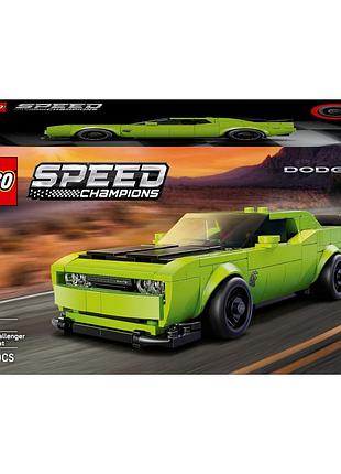 Конструктор спортивный автомобиль dodge challenger srt hellcat (77237)