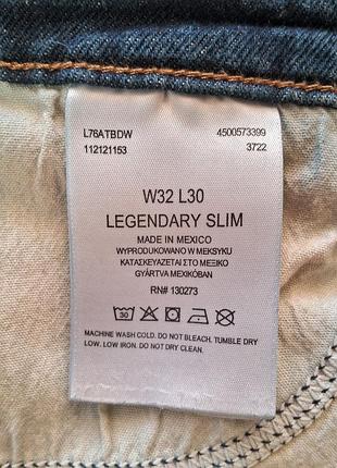Джинси 32/30 legendary slim 3