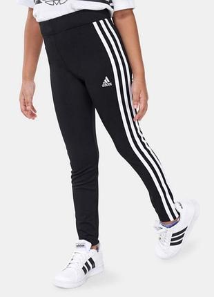 Adidas дитячі леггінси, спортивні лосіни adidas performance 9-10 3