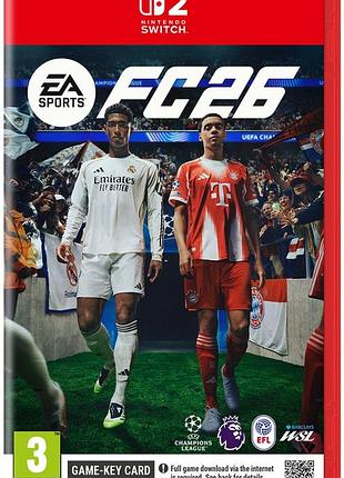 Игра консольная switch 2 ea sports fc 26, код активации