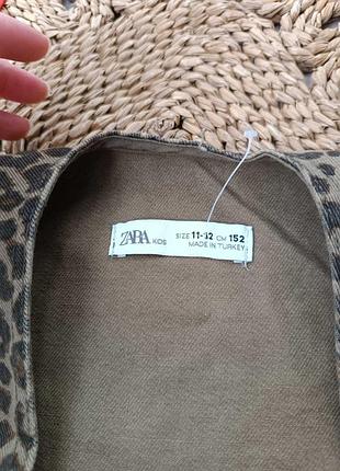 Джинсовий сарафан zara на дівчинку 4