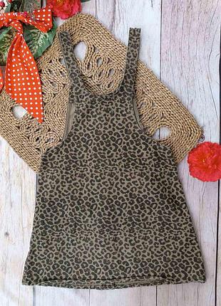 Джинсовий сарафан zara на дівчинку 3