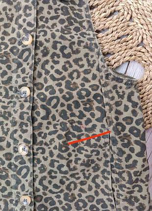 Джинсовий сарафан zara на дівчинку 5