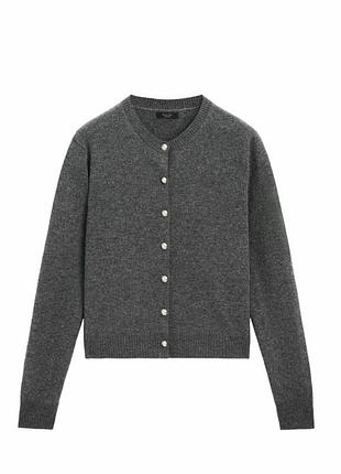 Вовняний кардиган massimo dutti, 3