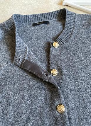 Вовняний кардиган massimo dutti, 6