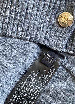Вовняний кардиган massimo dutti, 9