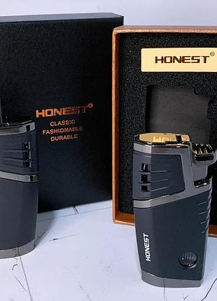 Газова запальничка honest для сигар black