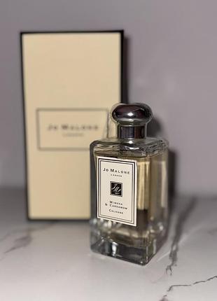 Шлейфові парфуми оригінальні jo malone mimosa & cardamom 100 ml духи