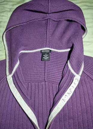 Худи из хлопка calvin klein 5