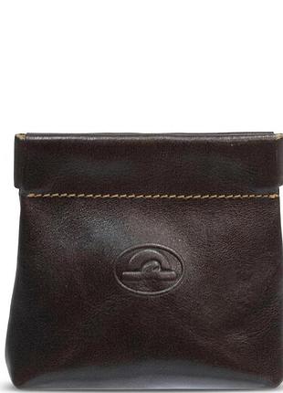 Жіноча монетниця tony perotti натуральна шкіра italico 1615 moro (90544) коричнева