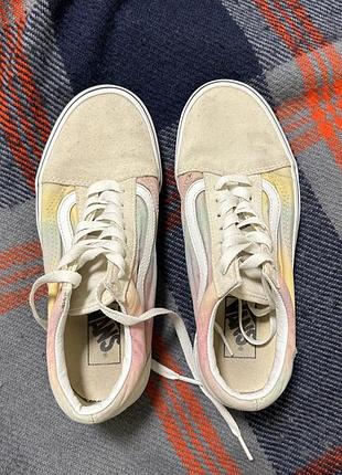 Кеди жіночі vans old skool aura shift різнокольорові, розмір 38, довжина устілки 24 см