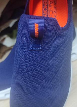 Мокасини skechers сині 4