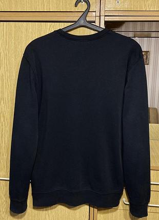 Світшот carhartt college script sweat black white.оригінал. 2