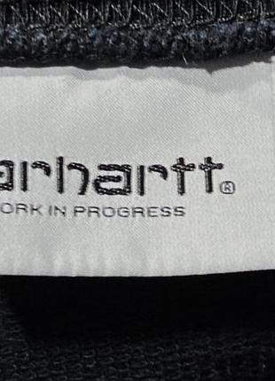 Світшот carhartt college script sweat black white.оригінал. 4