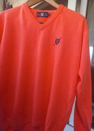 Светр  polo ralph lauren кашеміровий помаранчевий