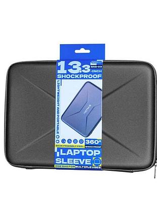 Чохол для ноутбука "remax. shockproof laptop sleeve " black ( ) 2