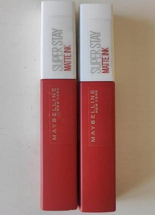 Жидкая помада матовая maybelline super stay matteink #330 innovator нова
