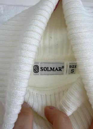 Водолазка жіноча solmar біла 4
