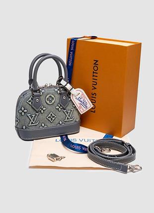 💎 louis vuitton nano alma bag denim monogram 4