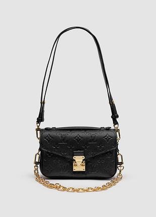 💎 louis vuitton pochette métis east west bag black