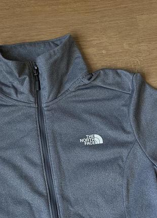 Кофта жіноча the north face флісова сіра розмір s