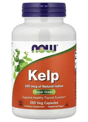Now kelp 325 mcg 250 капсул