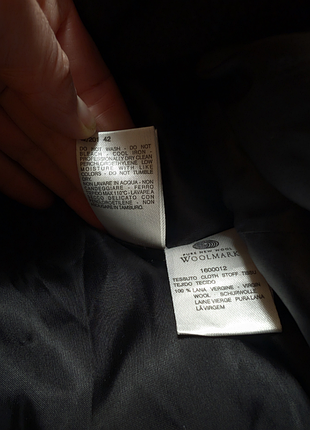 Пальто max mara м 38 хутро original чорне 4