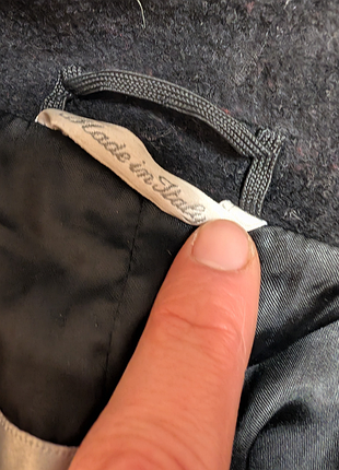 Пальто max mara м 38 хутро original чорне 7