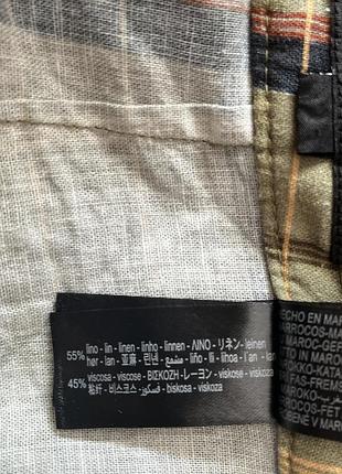 Zara штани льон віскоза 8