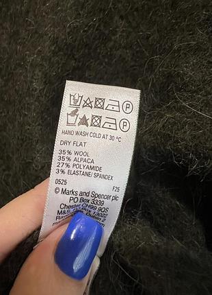 Светр альпака/вовна від m&s 6