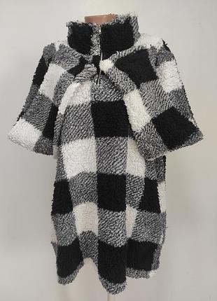 Женская кофта тедди с карманами xxl/xxl 128-134см