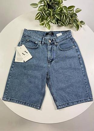 Джинсовые шорты armani exchange