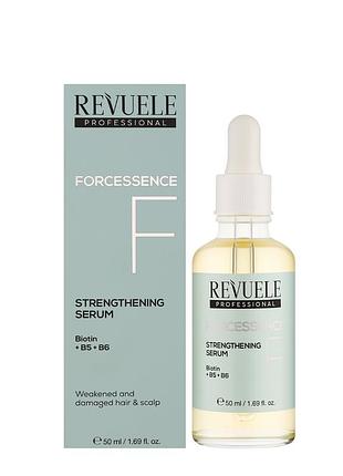 Сыворотка для волос укрепляющая revuele forcessence strengthening 50 мл