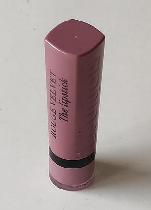 Помада bourjois rouge velvet the lipstick
#18 mauve martr нова