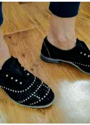 Итальянские туфли из натуральной кожи